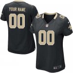 Jerseys Factory Cheap Nike New Orleans Saints Customized Black E