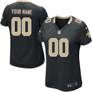 Jerseys Factory Cheap Nike New Orleans Saints Customized Black E