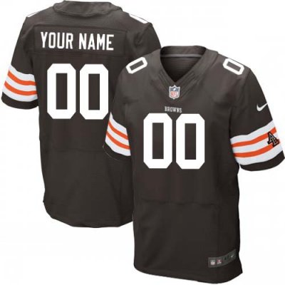 Jerseys Factory Cheap Nike Cleveland Browns Customized Brown Emb