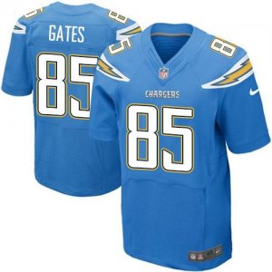 Jerseys Factory Cheap Nike Chargers #85 Antonio Gates Electric B
