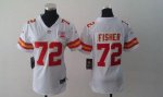 Jerseys Factory Cheap Nike Chiefs #72 Eric Fisher White Women's