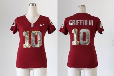 Jerseys Factory Cheap Nike Redskins #10 Robert Griffin III Burgu