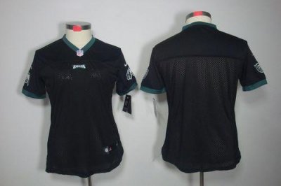 Jerseys Factory Cheap Nike Eagles Blank Black Alternate Women's