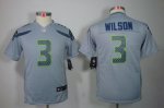 Jerseys Factory Cheap Nike Seahawks #3 Russell Wilson Grey Alter