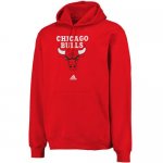 Jerseys Factory Cheap Adidas Chicago Bulls Logo Pullover Hoodie