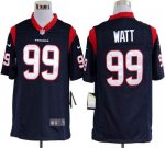 Jerseys Factory Cheap Nike Texans #99 J.J. Watt Navy Blue Team C