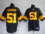Jerseys Factory Cheap Steelers #51 James Farrior Black With Yell