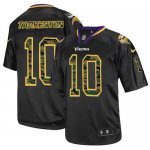 Jerseys Factory Cheap Nike Vikings #10 Fran Tarkenton Black Men'