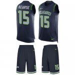 Jerseys Factory Cheap Nike Seahawks #15 Jermaine Kearse Steel Bl