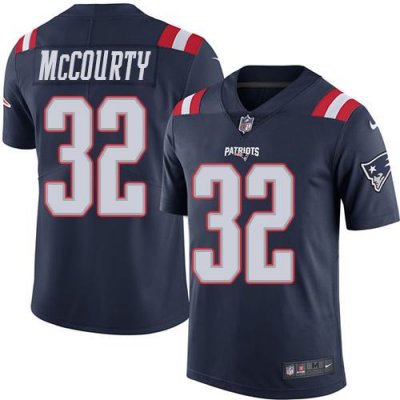 Jerseys Factory Cheap Nike Patriots #32 Devin McCourty Navy Blue