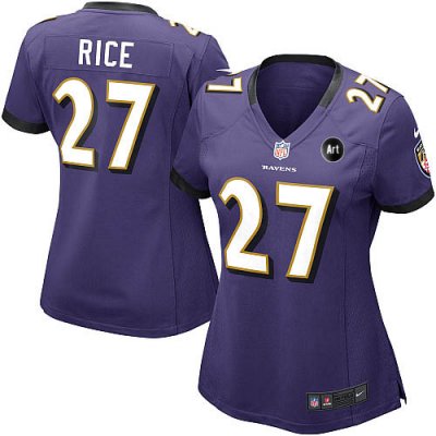 Jerseys Factory Cheap Nike Ravens #27 Ray Rice Purple Team Color