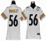 Jerseys Factory Cheap Nike Steelers #56 LaMarr Woodley White You