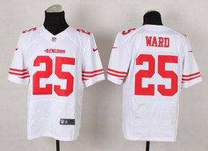 Jerseys Factory Cheap Nike 49ers #25 Jimmie Ward White Men's Sti