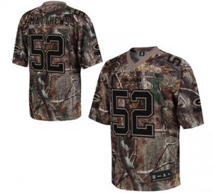 Jerseys Factory Cheap Packers #52 Clay Matthews Camouflage Embro