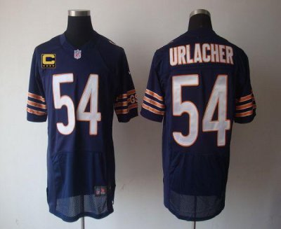 Jerseys Factory Cheap Nike Bears #54 Brian Urlacher Navy Blue Te