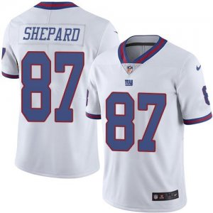 Jerseys Factory Cheap Nike Giants #87 Sterling Shepard White Men