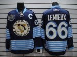Jerseys Factory Cheap Penguins #66 Mario Lemieux Embroidered Dar