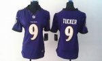 Jerseys Factory Cheap Nike Ravens #9 Justin Tucker Purple Team C