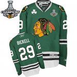 Jerseys Factory Cheap Blackhawks #29 Bryan Bickell Green Stanley