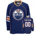 Jerseys Factory Cheap Oilers Personalized Authentic Dark Blue NH