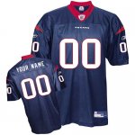 Jerseys Factory Cheap Texans Personalized Authentic Blue NFL Jer