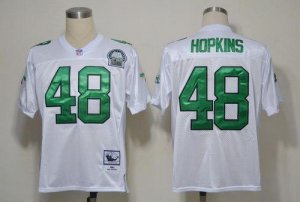 Jerseys Factory Cheap Mitchell And Ness Eagles #48 Wes Hopkins W