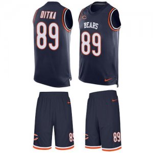 Jerseys Factory Cheap Nike Bears #89 Mike Ditka Navy Blue Team C