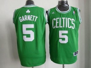 Jerseys Factory Cheap Celtics #5 Kevin Garnett Embroidered Green