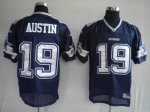 Jerseys Factory Cheap Cowboys #19 Miles Austin Blue Stitched NFL