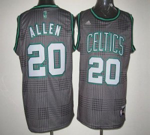 Jerseys Factory Cheap Celtics #20 Ray Allen Black Rhythm Fashion