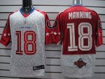 Jerseys Factory Cheap Colts #18 Peyton Manning Red 2010 Pro Bowl