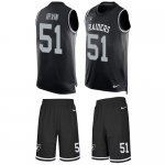 Jerseys Factory Cheap Nike Raiders #51 Bruce Irvin Black Team Co