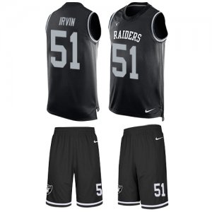 Jerseys Factory Cheap Nike Raiders #51 Bruce Irvin Black Team Co