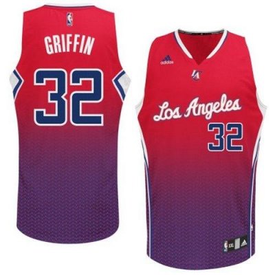 Jerseys Factory Cheap Clippers #32 Blake Griffin Red Resonate Fa