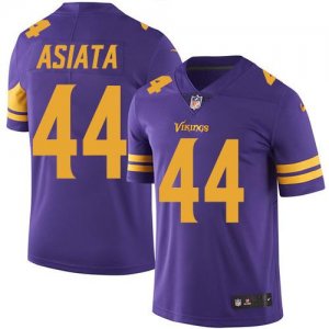 Jerseys Factory Cheap Nike Vikings #44 Matt Asiata Purple Men's