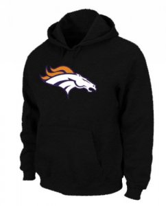 Jerseys Factory Cheap Denver Broncos Logo Pullover Hoodie Black