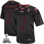 Jerseys Factory Cheap Nike 49ers #7 Colin Kaepernick Lights Out