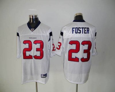 Jerseys Factory Cheap Texans #23 Arian Foster White Stitched NFL