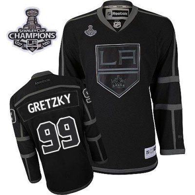 Jerseys Factory Cheap Kings #99 Wayne Gretzky 2012 Stanley Cup C