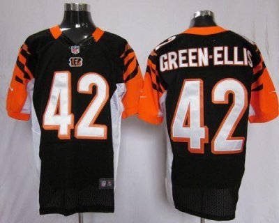 Jerseys Factory Cheap Nike Bengals #42 BenJarvus Green-Ellis Bla