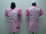 Jerseys Factory Cheap Cowboys #24 Marion Barber Pink Lady Embroi