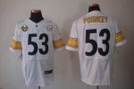 Jerseys Factory Cheap Nike Steelers #53 Maurkice Pouncey White W