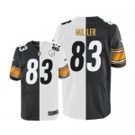 Jerseys Factory Cheap Nike Steelers #83 Heath Miller White/Black