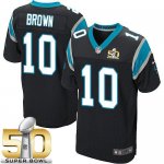 Jerseys Factory Cheap Nike Panthers #10 Corey Brown Black Team C