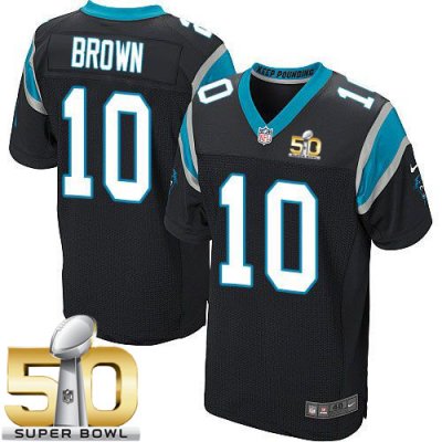 Jerseys Factory Cheap Nike Panthers #10 Corey Brown Black Team C