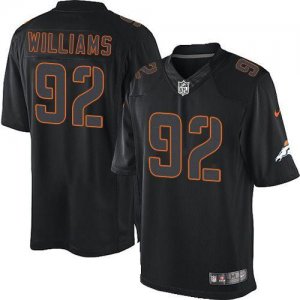 Jerseys Factory Cheap Nike Broncos #92 Sylvester Williams Black