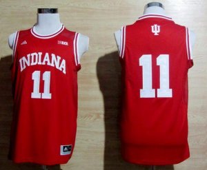 Jerseys Factory Cheap Hoosiers #11 Isiah Thomas Red Big 10 Patch