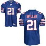Jerseys Factory Cheap Bills #21 C.J. Spiller Baby Blue Stitched