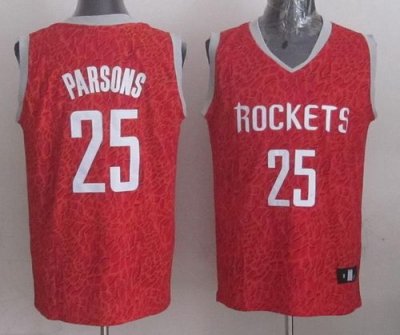 Jerseys Factory Cheap Rockets #25 Chandler Parsons Red Crazy Lig