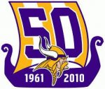 Jerseys Factory Cheap Stitched Minnesota Vikings 50th Anniversar